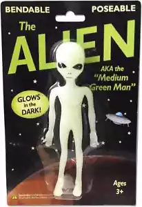 NJ Croce Alien Glow-in-The-Dark Bendable - Bild 1 von 5