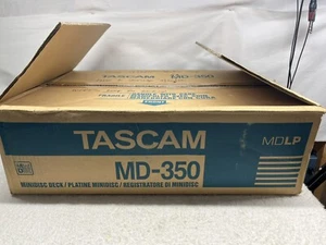 BOX ONLY for Tascam MD-350 Mini Disc Player Recorder MD Deck MD 350 - Picture 1 of 2