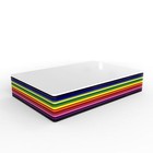 Acrylic Place Mat Kitchen Breakfast Bar Dining Table Saver Qty 1 Mix & Match