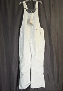 Gr. 2XL Damen Schnee Trägerhose. Weißer isolierter Ski Overall Hose, Snowboard Neu - Bild 1 von 9