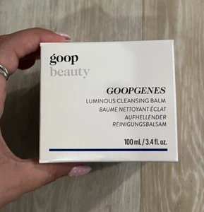 BRAND NEW IN BOX Goop Beauty Luminous Cleansing Balm Kit - face towel, Spatula - Picture 1 of 10