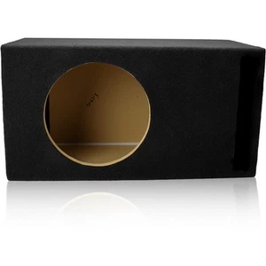 12-Inch Vented MDF Box Enclosure for Single 12” Car Sub Woofer (1.4 ft^3 @ 33Hz) - Picture 1 of 4