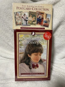 NEW SEALED AMERICAN GIRL SAMANTHA'S STATIONARY SET + POSTCARDS - Picture 1 of 7