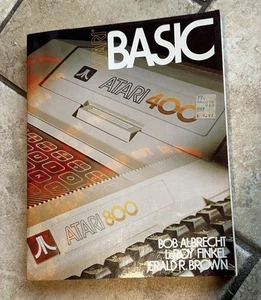 Atari BASIC A Self-Teaching Guide Book By Finkel, Albrecht Brown Vintage 1979 - Imagen 1 de 5