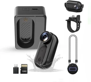 Mini Body Camera Action Cam with Auido & Video Recording -128G IPX7 Waterproof - Picture 1 of 7