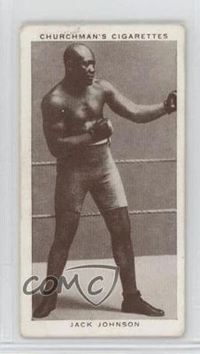 1938 Churchman's Boxing Personalities Tobacco Jack Johnson #20 - Image 1 of 2