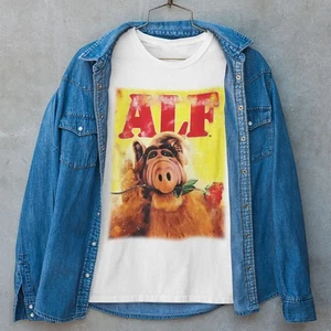 Camiseta Vintage Retro Divertida Alf Película Fan Art Unisex Películas Épicas Años 80. - Imagen 1 de 3