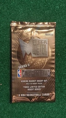 1995-96 Fleer Metal Basketball Cards Series 2 Hobby Factory Sealed Pack