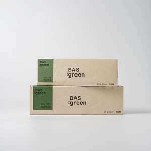 BAS Green Umweltfreundliche Einweg-Öko-Beutel 120 Blatt 2 Typen - Bild 1 von 10