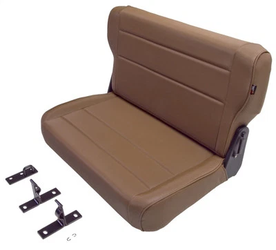 Rugged Ridge Fold &amp; Tumble Trasero Se Adapta a Seat Spice 76-95 Jeep CJ / Jeep Foto 1 de 4