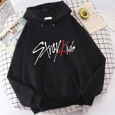 🌟Stray Kids Hoodie SKZ STAY Long Sleeve Hoodie for K-POP Fans Unisex Hoodie New - Image 1 of 4