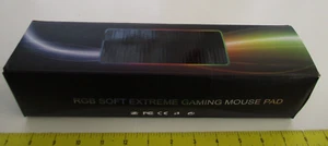 Gaming Mouse Pad RGB LED Light Computer Keyboard Mouse Mat Large Size SOFT - Picture 1 of 6