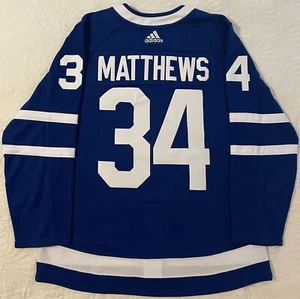 Auston Matthews 2017-19 Toronto Maple Leafs Hockey Jersey 52 - Picture 1 of 7