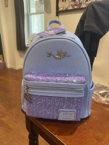 Little Mermaid Ariel Sequins Loungefly Under the Sea Backpack - Picture 1 of 10