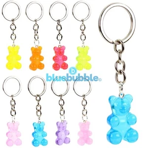 Bluebubble MY SWEET SHOP Gummy Bear Keyring Sweet Novelty Cute Kitsch Kawaii Fun - Picture 1 of 19