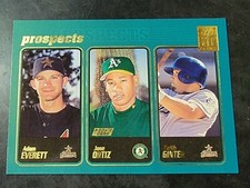 2001 Topps Baseball #374 Adam Everett Jose Ortiz Keith Ginter *BUY 2 GET 1 FREE*
