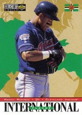 1996 Collector's Choice #329 Manny Ramirez Cleveland Indians