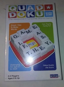 Quad * Doku Word Game Cadaco NIP  ages 8+ 2-4 players - Picture 1 of 2