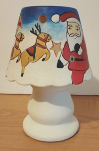 Candelabro Votivo Santa 2 Piezas Lámpara Luz - Imagen 1 de 5