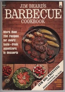 James Beard Vintage BARBECUE COOKBOOK Rotisserie Grilling Jim Beard's BBQ - Foto 1 di 12