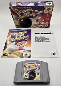 Nintendo 64 Brunswick Circuit Pro Bowling completo di scatola e manuale - Foto 1 di 15