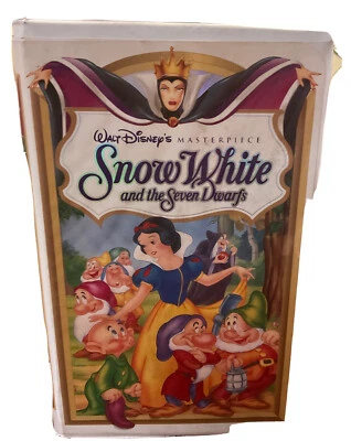 Snow White and the Seven Dwarfs (VHS, 1994) Black Diamond Edition - Image 1 of 4