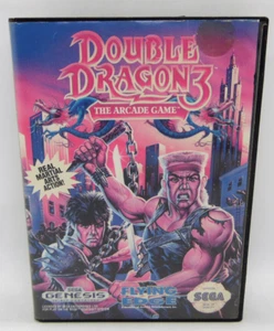 Double Dragon 3 : The Arcade Game (Sega Genesis, 1992) NO Manual, Tested - Picture 1 of 4