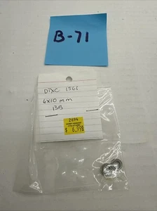Duratrax DTXC1561 6x10mm Ball Bearings (2 Pcs) NEW - Picture 1 of 1