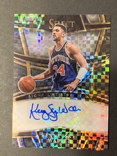 2022-2023 Panini Select Signature Selection BLACK 1/1 Kenny "Sky" Walker #SS-SKY