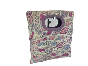 EMILIO PUCCI Mini Borsetta Borsetta Donna Multicolore Tela Velluto Usata Italia - Foto 1 di 17