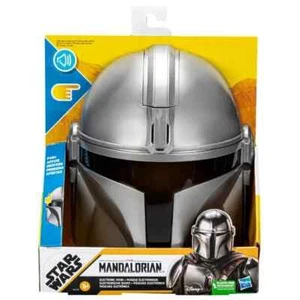 Máscara electrónica Star Wars The Mandalorian Hasbro juguete coleccionable efectos de sonido - Imagen 1 de 5