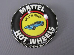 B147 Hot Wheels Redline 1968 Hong-Kong Splittin Image Bouton Badge Métal Origine - Picture 1 of 4