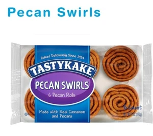 6 6pk TASTYKAKE Pecan Swirl Cinnamon Rolls - Picture 1 of 1