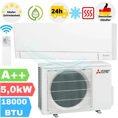 Mitsubishi Klimaanlage MSZ-AY50VGK 5,0 kW R32 Wandgerät Klimagerät 18000 BTU - Bild 1 von 4