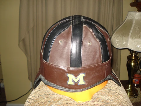 University Of Michigan Soft Helmet Hat Vintage Style Cover