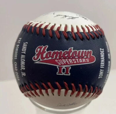 Cleveland Indians Baseball Burger King Hometown Superstars signed 1997 - Image 1 of 4