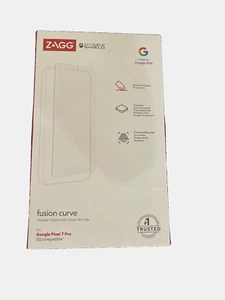 ZAGG Invisibleshield Fusion Curve Screen Protector Google Pixel 7 Pro-Damage box - Picture 1 of 2