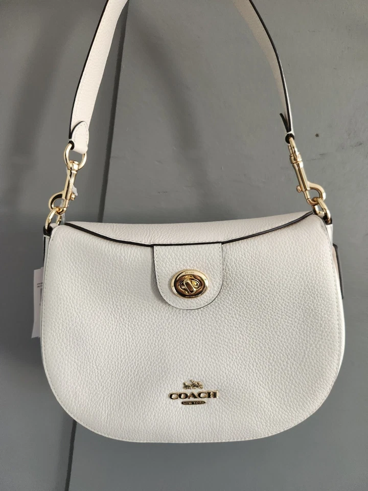 Coach Ella Leather Hobo Convertible CH196 Crossbody Shoulderbag