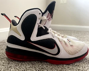 Nike LeBron 9 Miami Heat Home: Size 8 - Picture 1 of 6