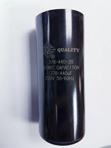 Condensador de arranque del motor 378-440 MFD uF 220-250VAC tapa HVAC + envío gratuito a EE. UU. - Imagen 1 de 2