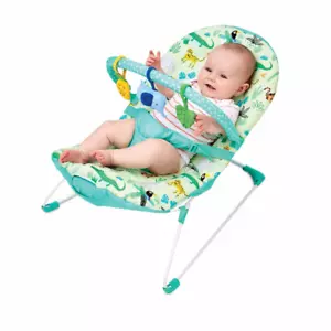 Jungle Baby Bouncer Baby Play Activity Rockers Bouncers Soft vibrations - Picture 1 of 5