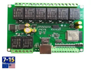 Módulo temporizador de tareas de programación de tareas de conmutador de acceso de relé Ethernet red web WIFI - Imagen 1 de 32