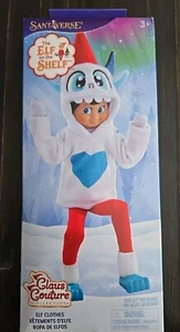 The ELF on the SHELF Claus Couture Collection YETI Sudadera con Capucha Conjunto de 3 Piezas NUEVO - Imagen 1 de 3