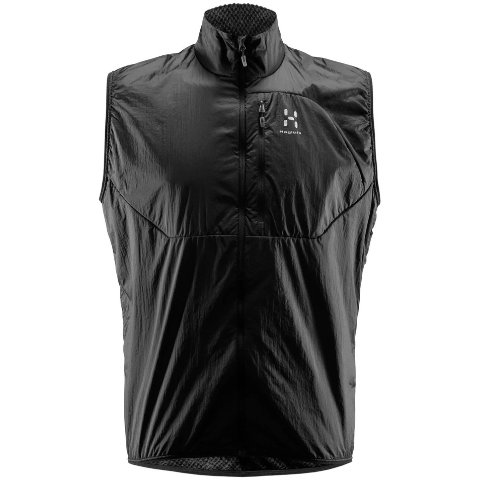 Chaleco Haglöfs Proteus Hombre Negro Ligero Chaleco Aislante para Hombres Talla XL Foto 1 de 1