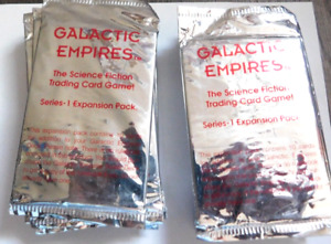 Lot of 18 Galactic Empires Series 1 Expansion Packs Unopened