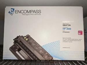 Encompass 502A Q6473A Magenta Compatible for HP LaserJet 3600 3800 CP3505 Toner - Picture 1 of 1