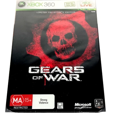 Gears Of War Limited Collectors Edition Xbox 360 (2006) PAL New & Factory Sealed - Image 1 of 4