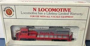 Bachmann N Scale Locomotive Santa Fe #353 GE U36B Diesel 51-640-02 - Picture 1 of 10