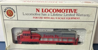 Bachmann N Scale Locomotive Santa Fe #353 GE U36B Diesel 51-640-02 - Image 1 of 4