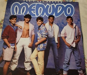 MENUDO Near Mint VINYL LP Can’t Get Enough First Press Excellant - Picture 1 of 6